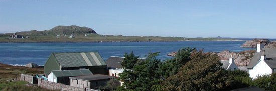 View of Iona from one of our bedrooms